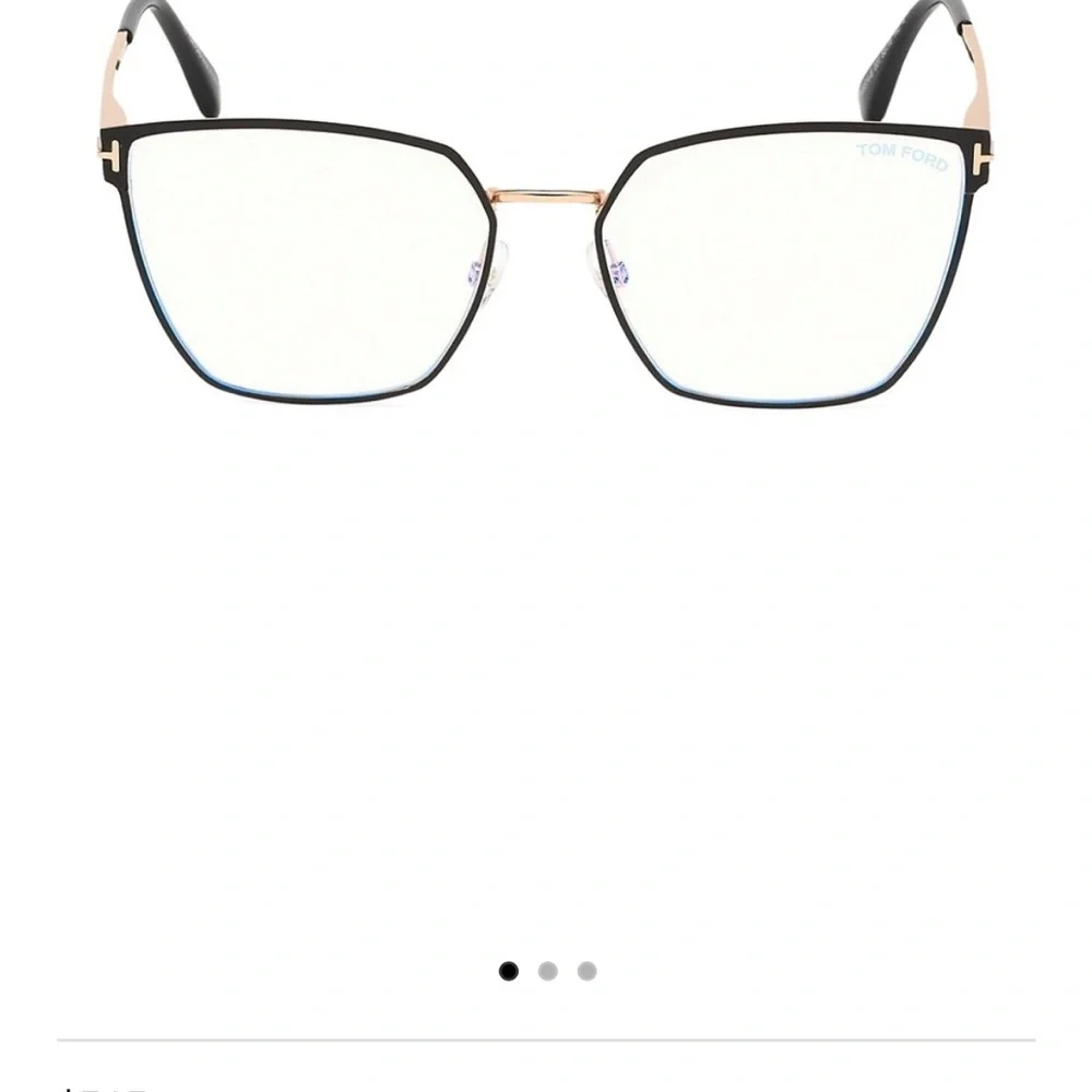 Tom Ford Woman’s Angular Metal Glasses - Picture 7 of 7
